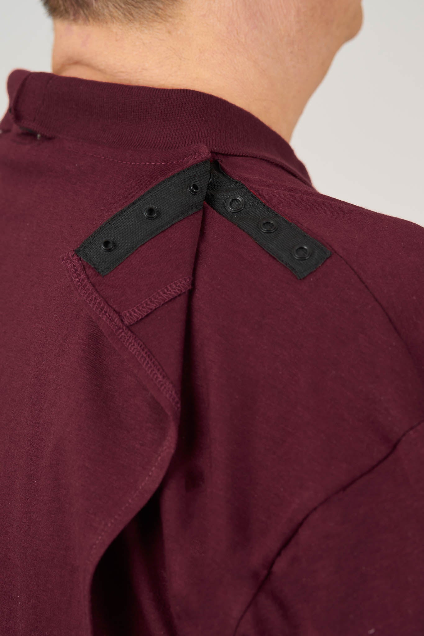 Adaptive Polo Shirt - Ralfie | Burgundy