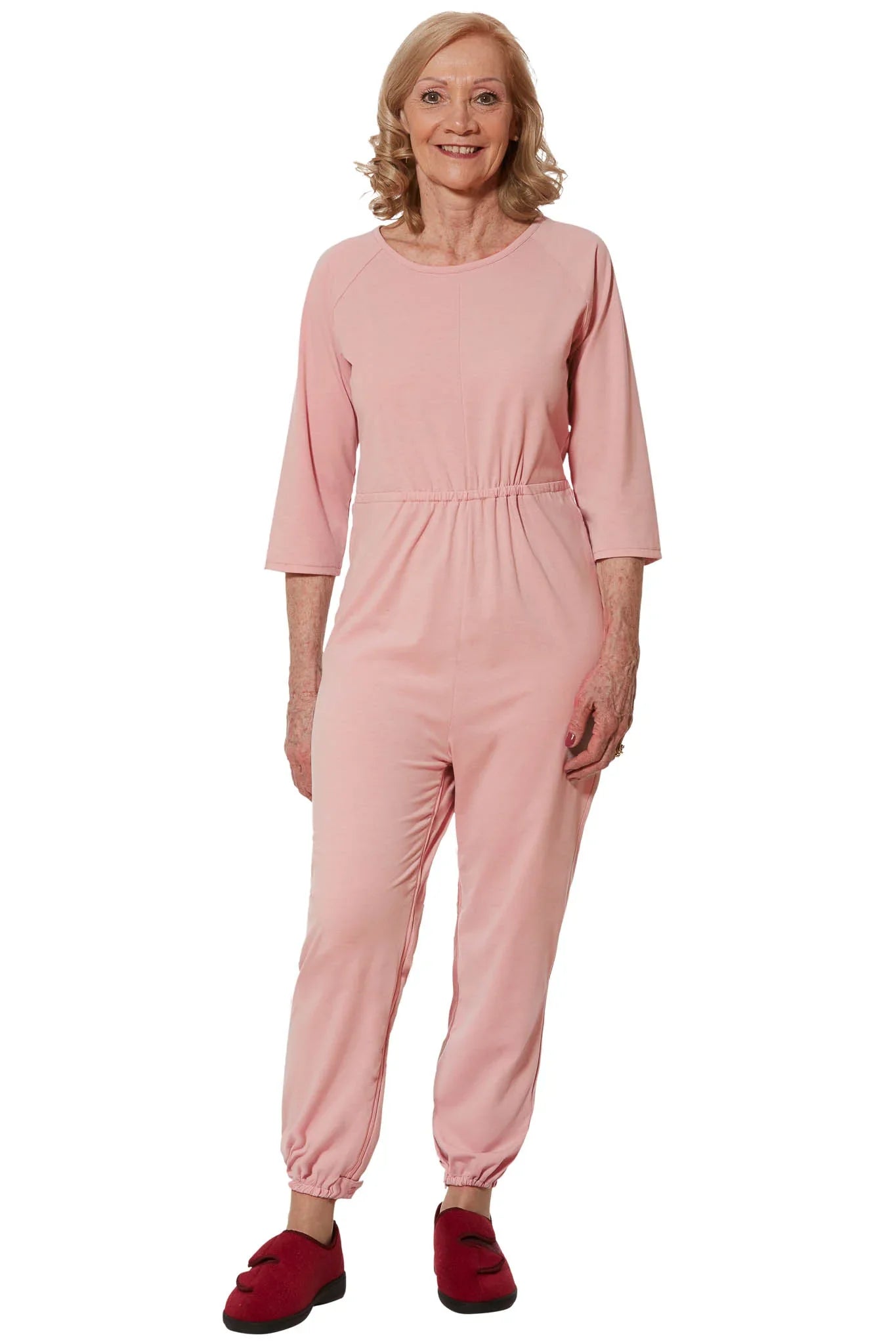 Carrie Jumpsuit Pink – Ovidis Adaptive Wear