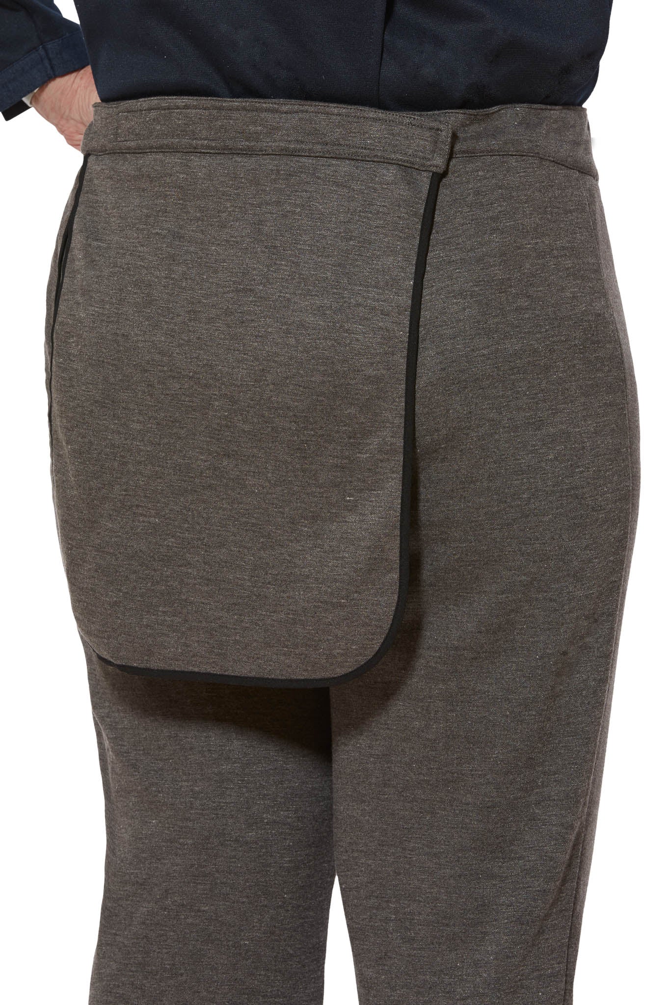Back-Panel Adaptive Pants - Tricotti | Charcoal