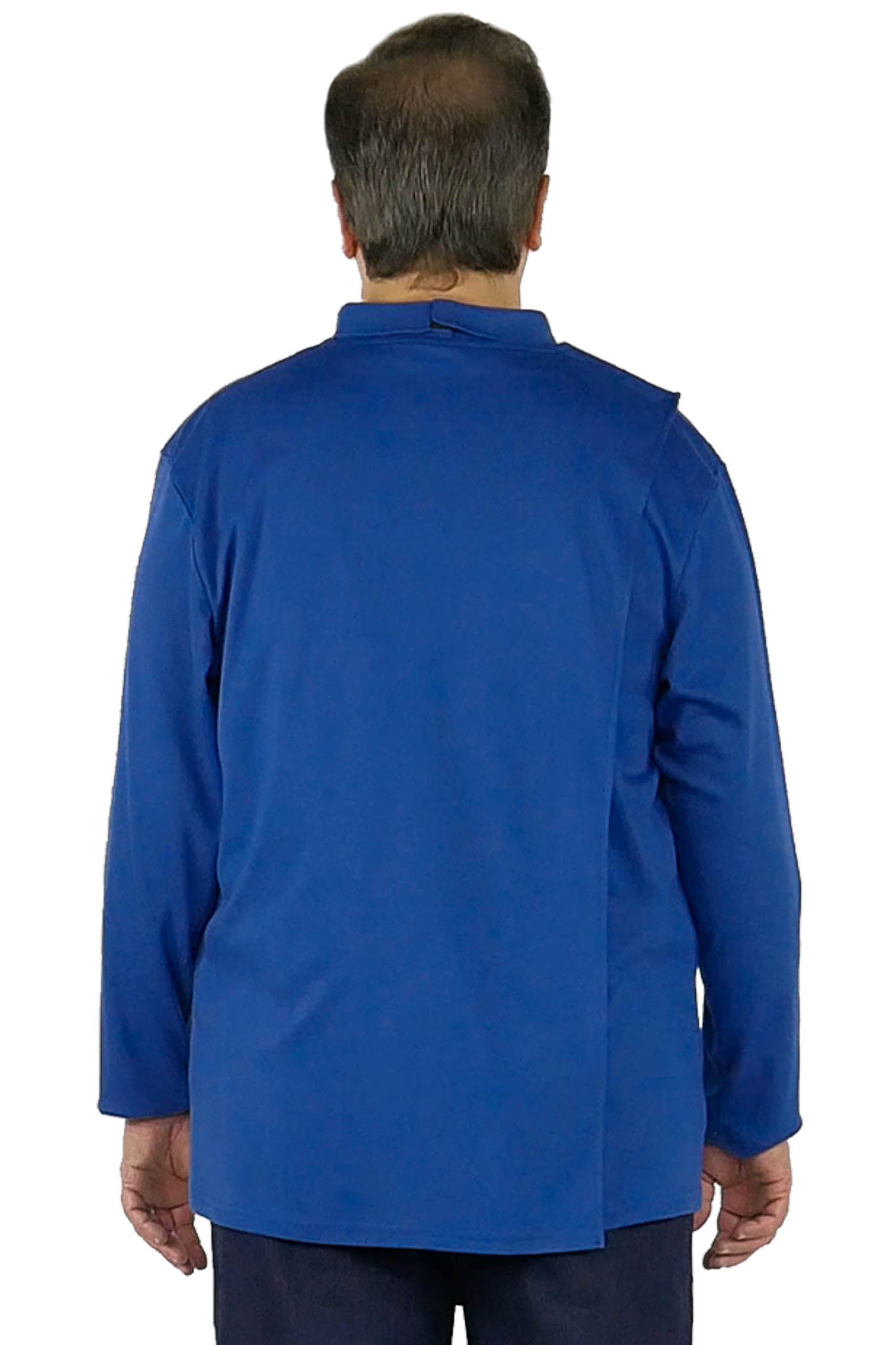 Long-Sleeved Adaptive Polo Shirt - Thomas | Blue