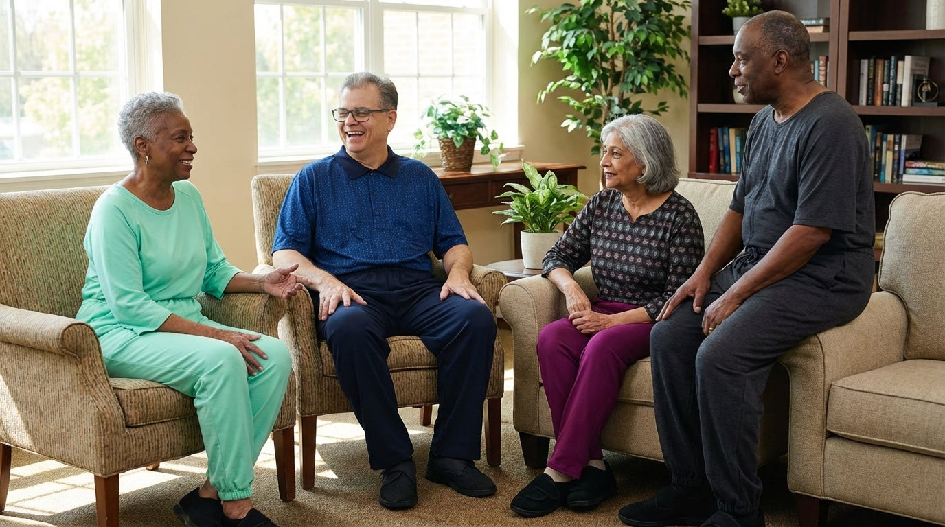 Charger la vidéo : Video describing Ovidis Aadaptive Wear Jumpsuits