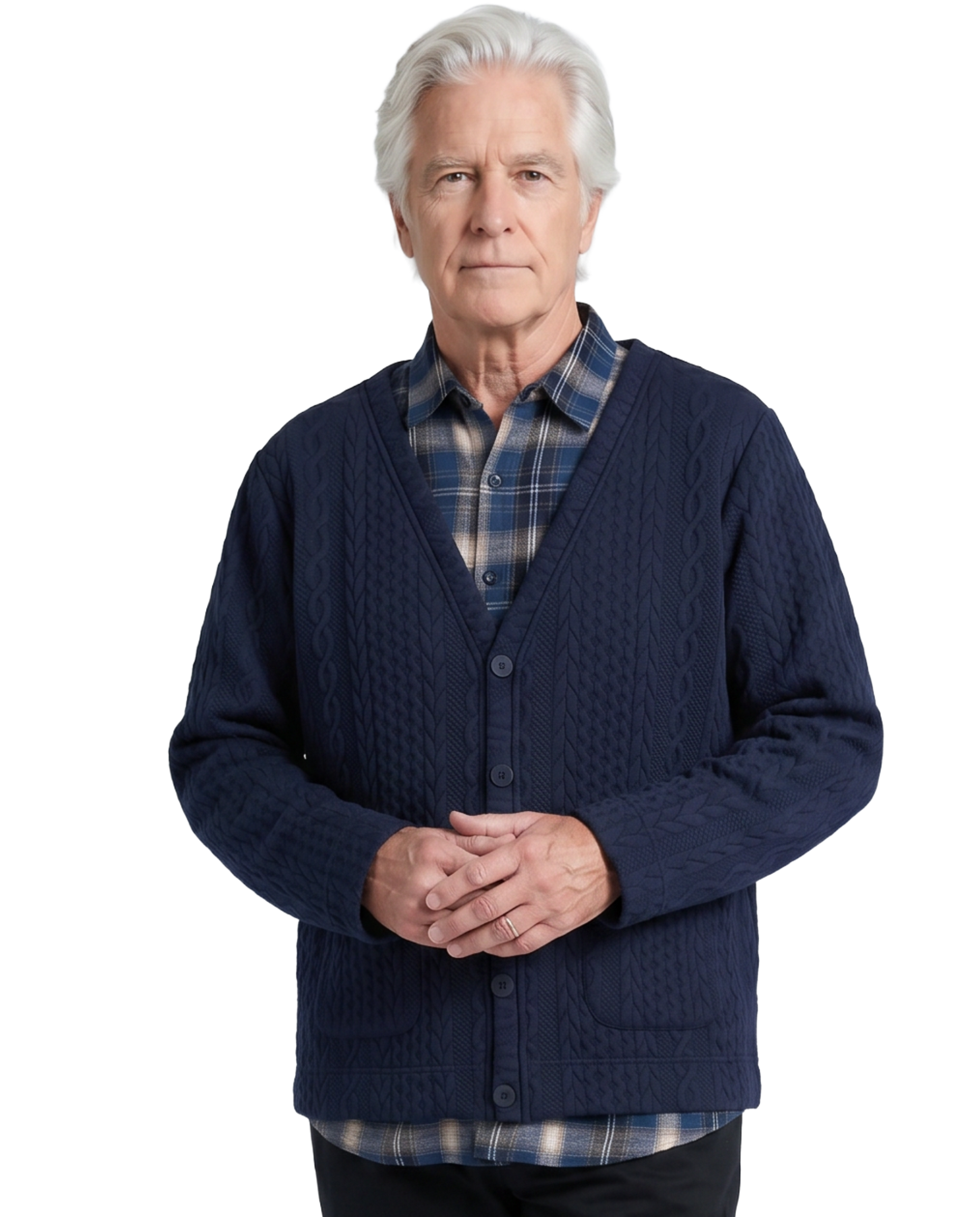 Adaptive Cardigan - Eddy | Navy