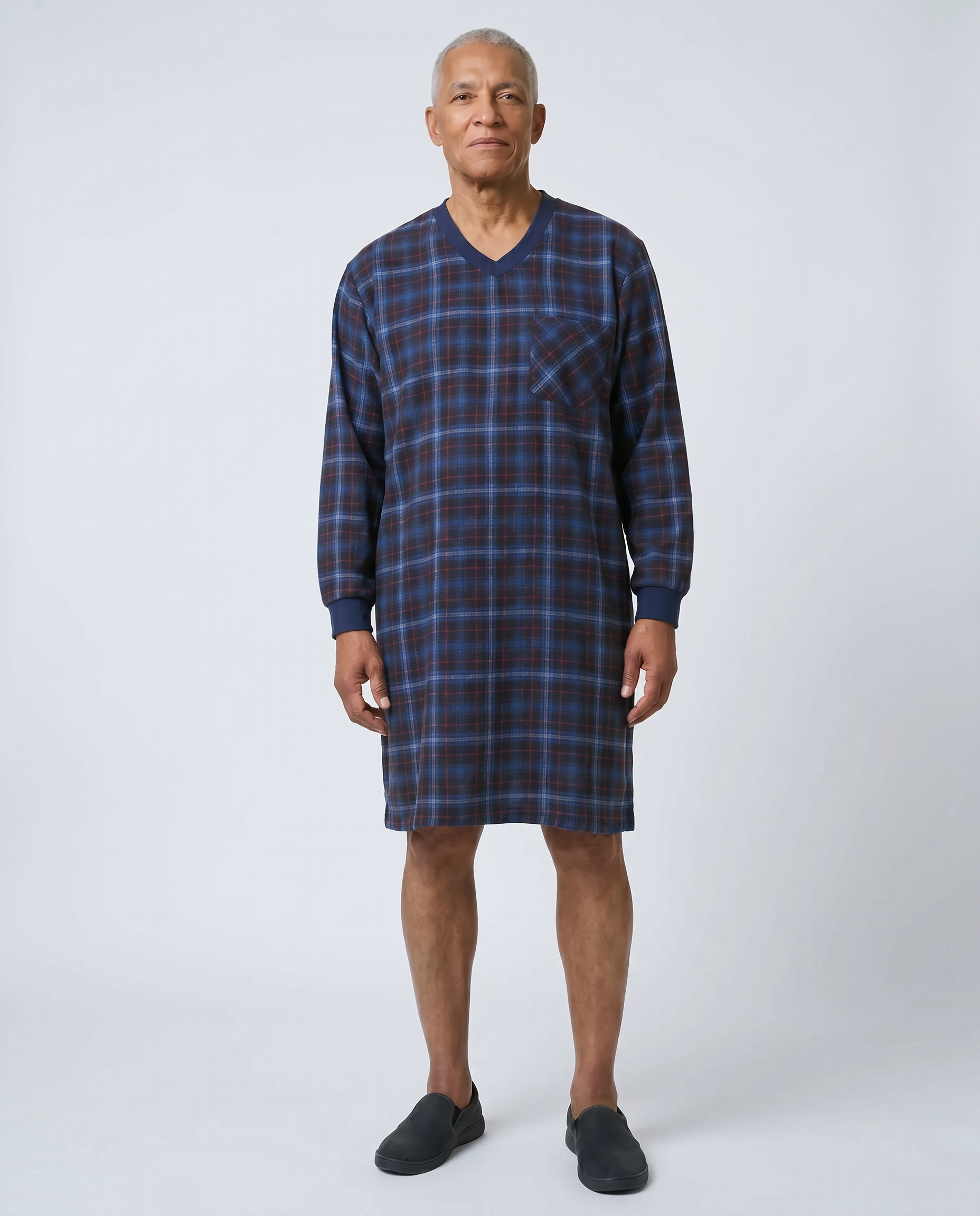 Adaptive Nightshirt - Stewart | Navy