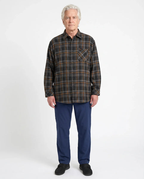 Men's Adaptive Theo Shirt - Black | Ovidis – Ovidis Adaptive Wear