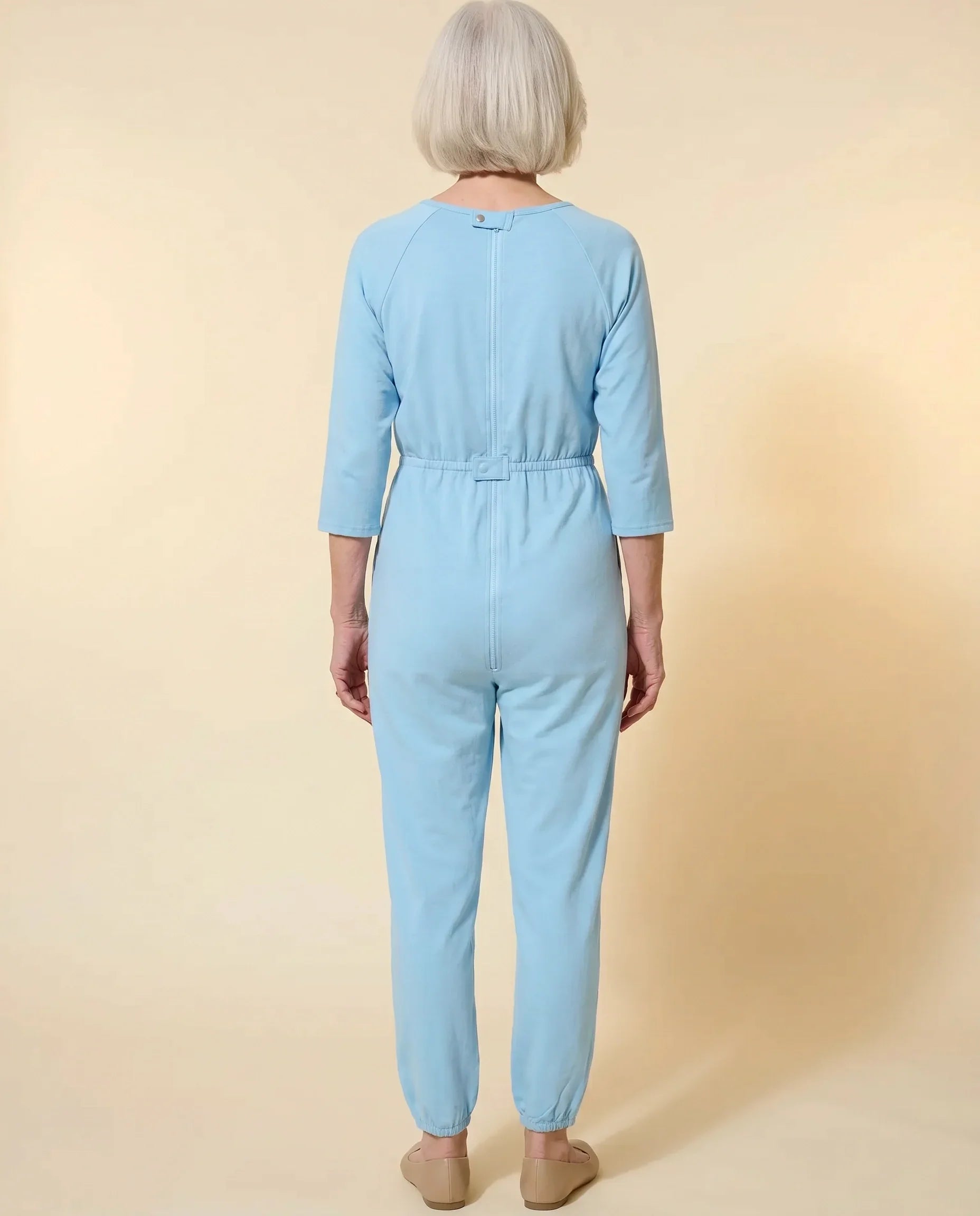 Irini Blue Wrap Jumpsuit Jolie Moi Luise Print Wrap Jumpsuit, Blue