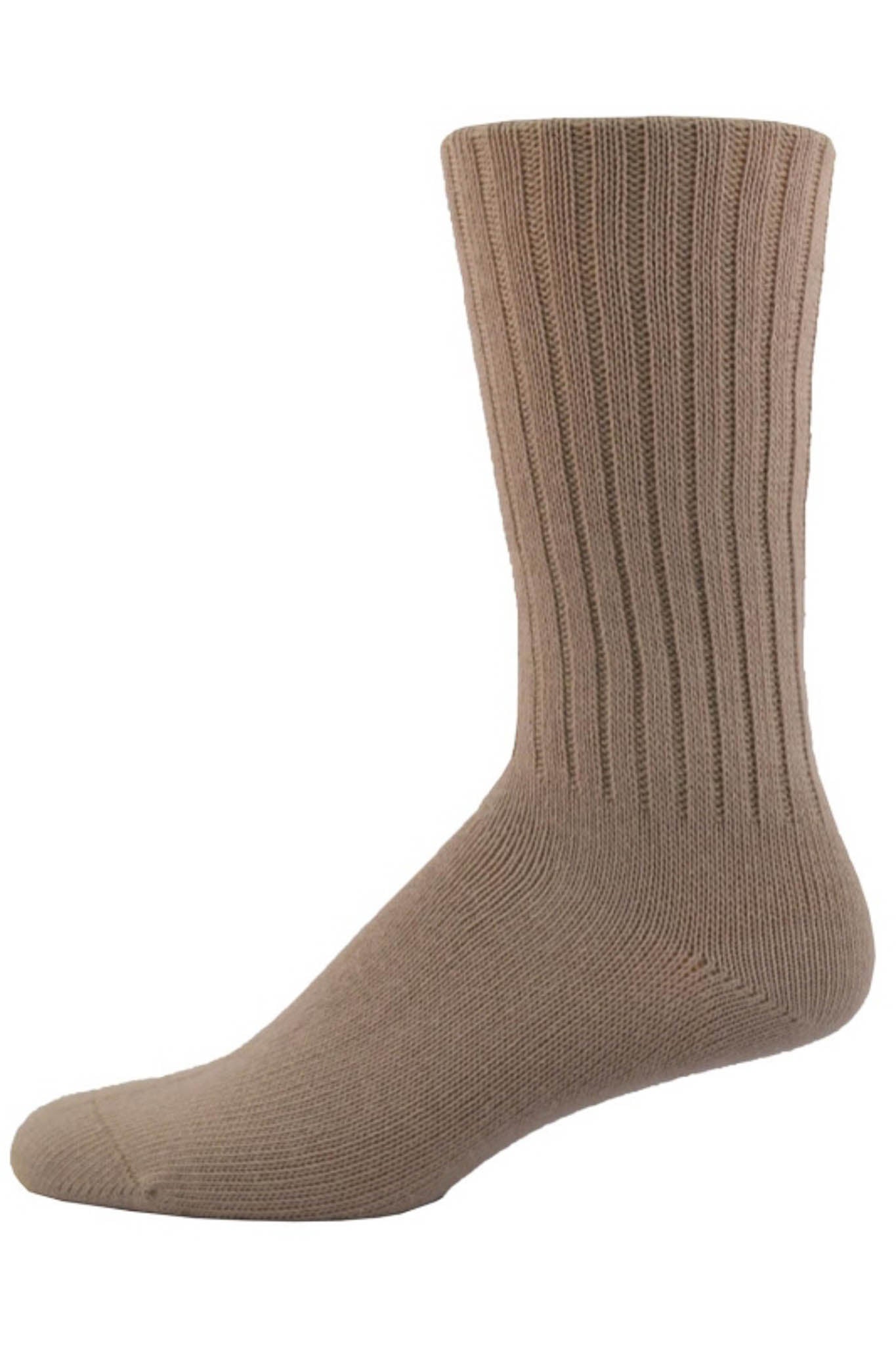 Diabetic 3-Pack Socks - Beige