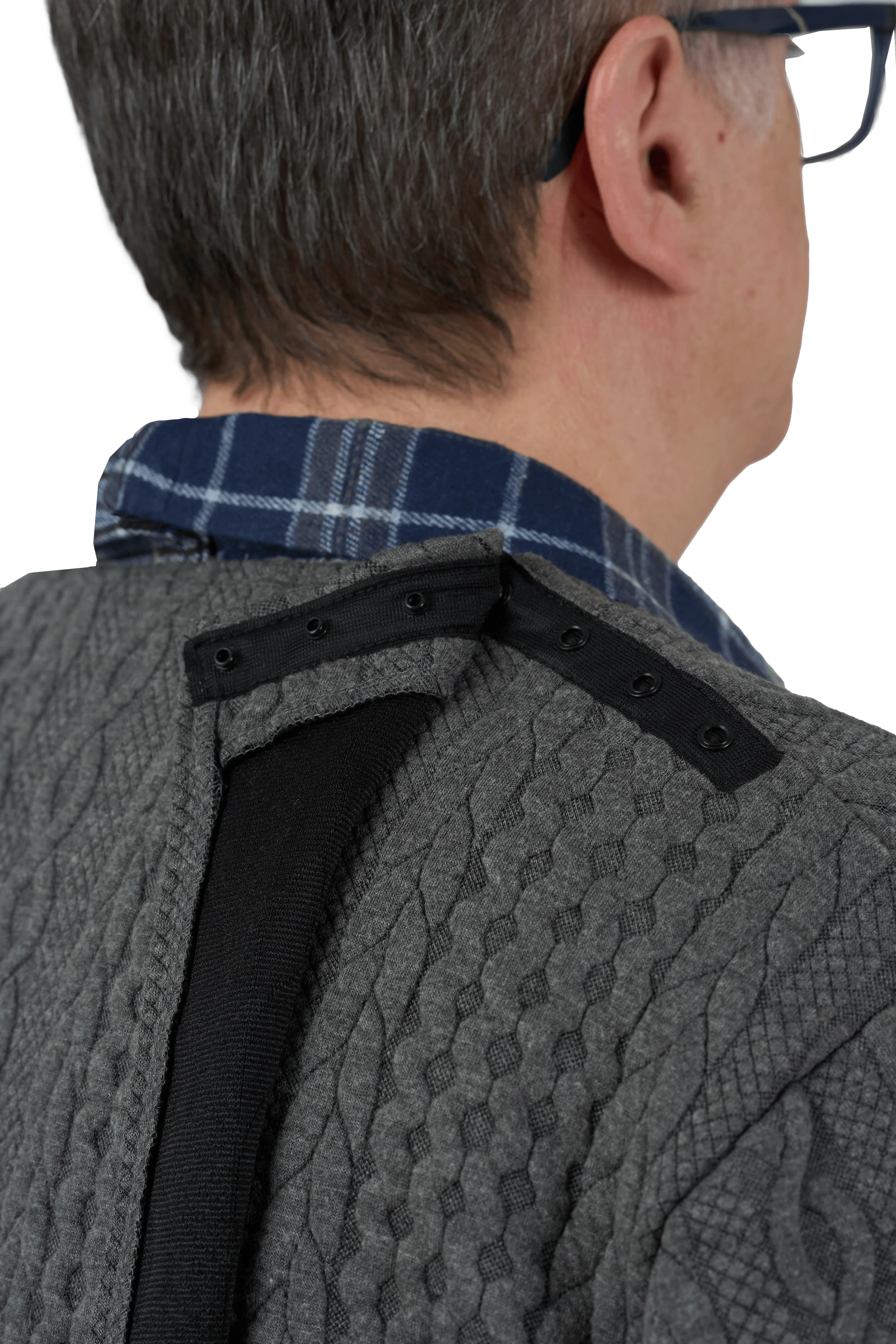 Adaptive Cardigan - Eddy | Charcoal