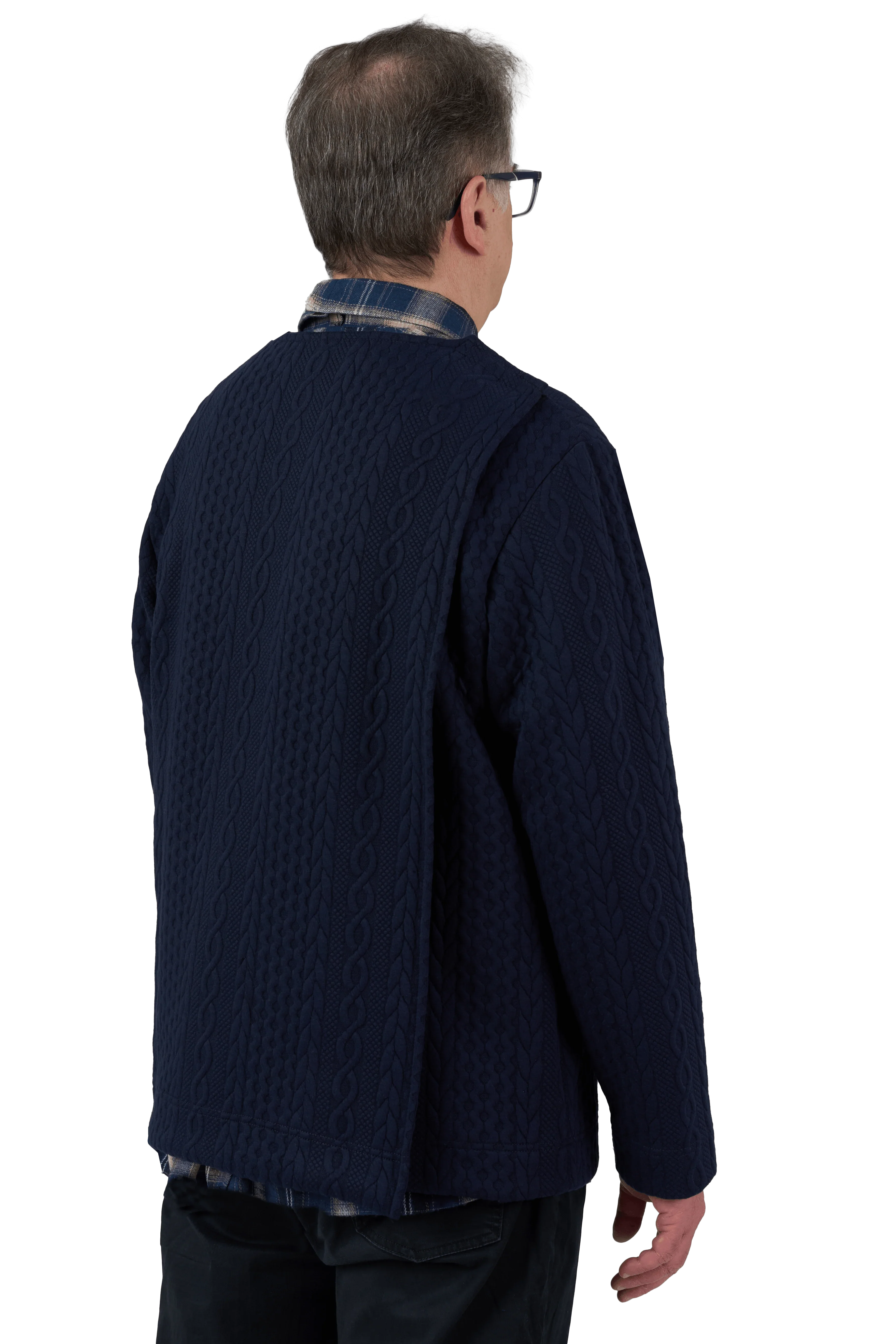 Adaptive Cardigan - Eddy | Navy