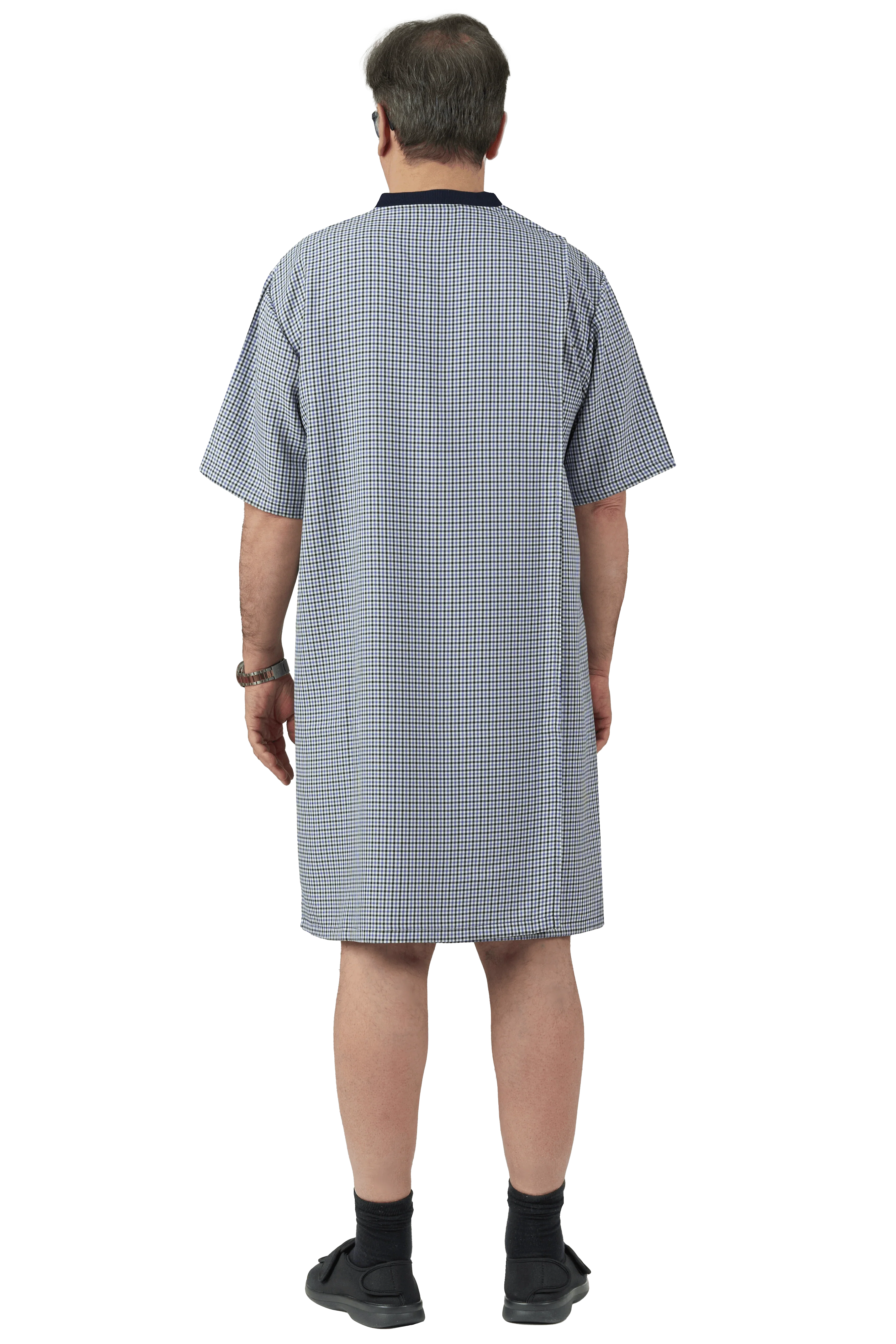 Chemise de Nuit Adaptée - Mitch | Marine