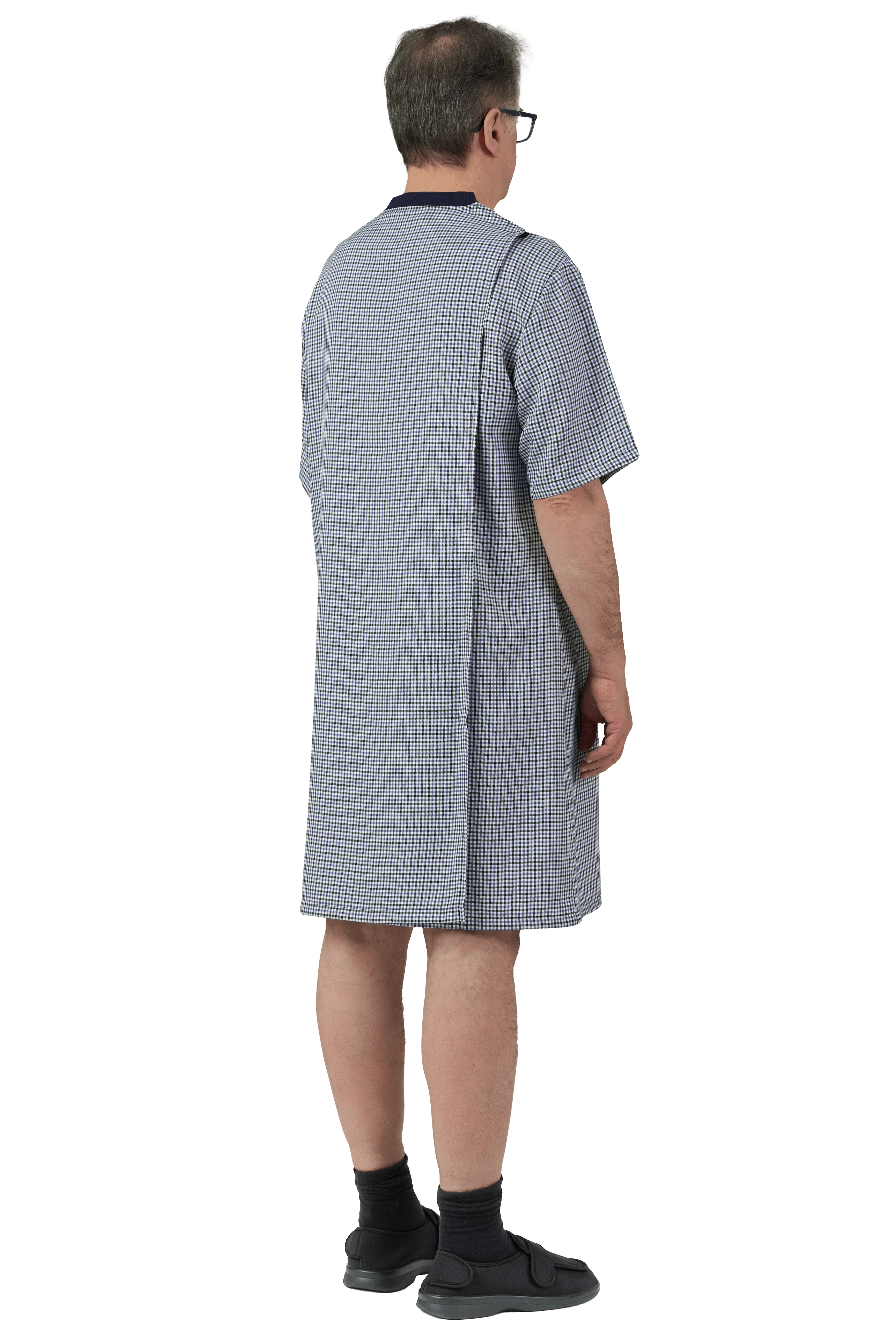 Chemise de Nuit Adaptée - Mitch | Marine