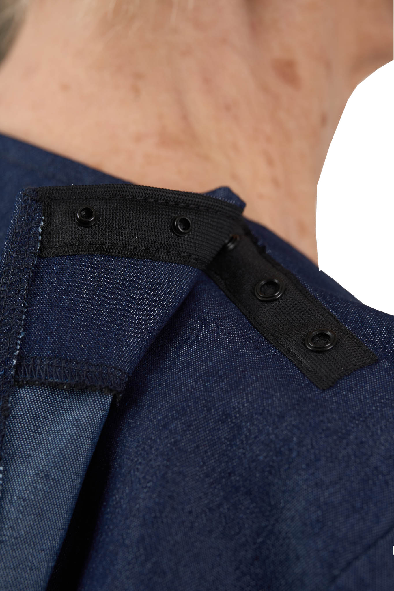 Loulou Dress - Denim