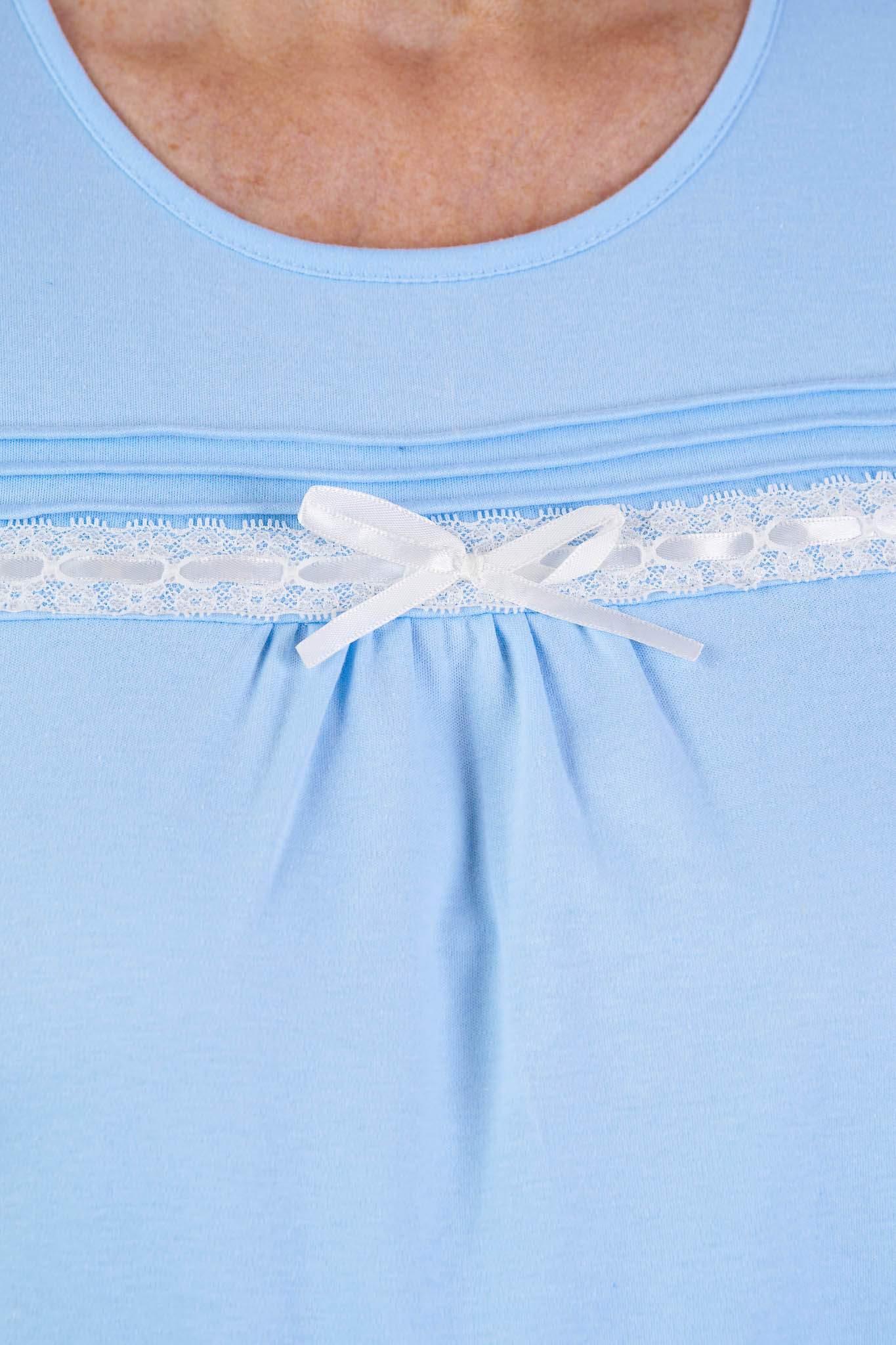 Robe de nuit pour Femmes - Bleue | Olivia | Vêtements Adaptés