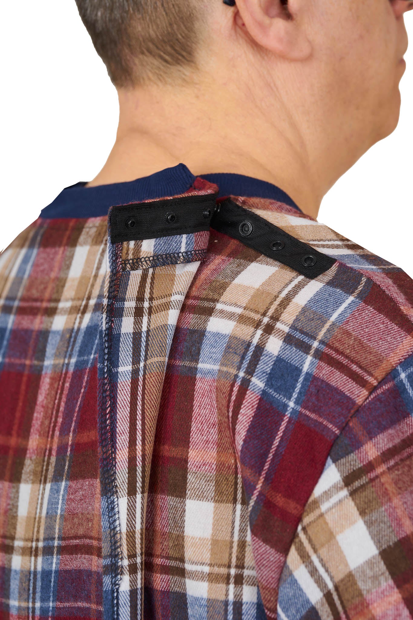 Stewart Nightshirt - Burgundy