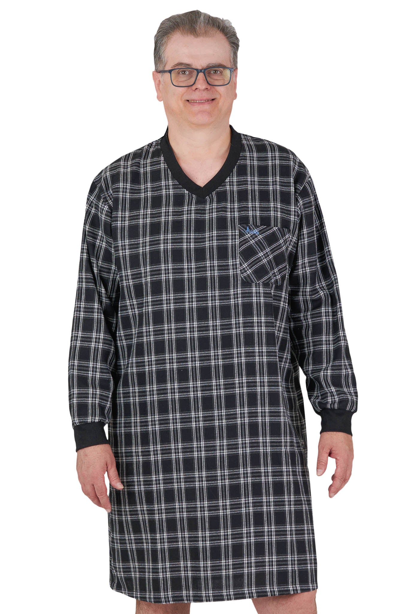 Stewart Nightshirt - Black