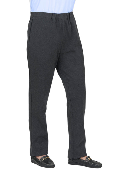 Side Opening Adaptive Pants Arie Charcoal 1511