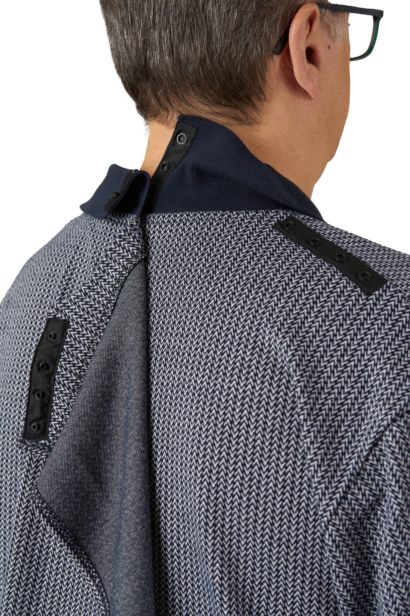 Long-Sleeved Adaptive Polo Shirt - Lucas | Eclipse