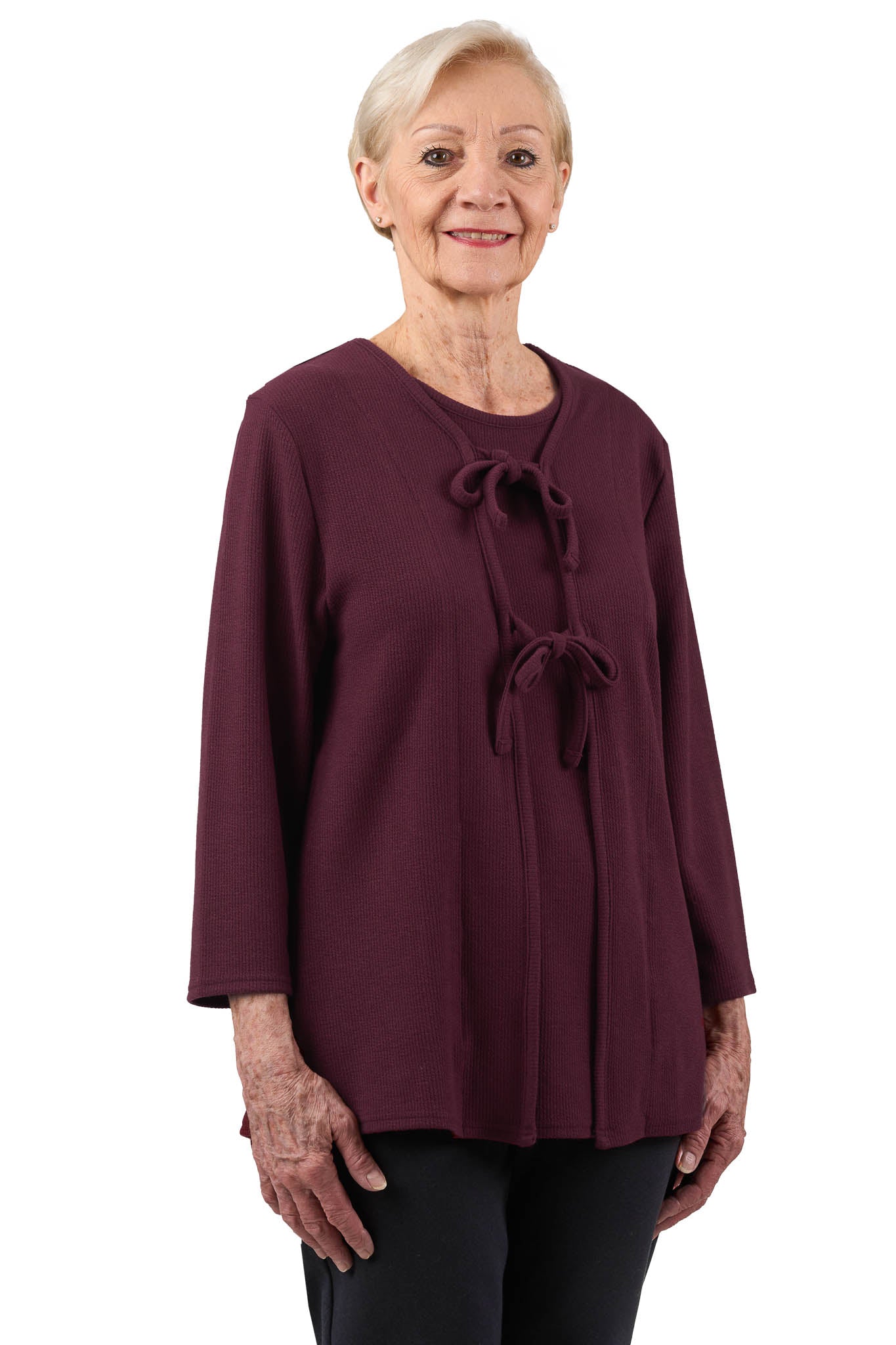 Chloe Top - Burgundy