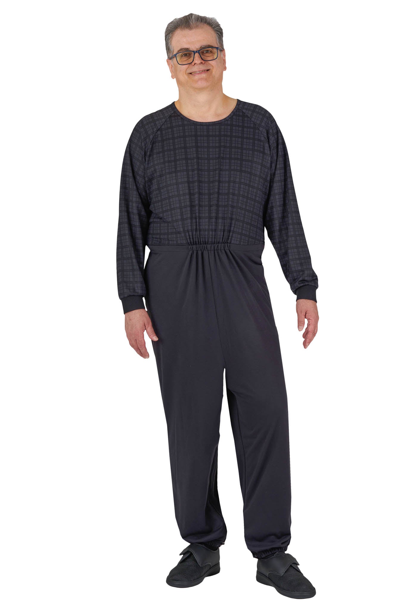 Henry Jumpsuit - Black Check