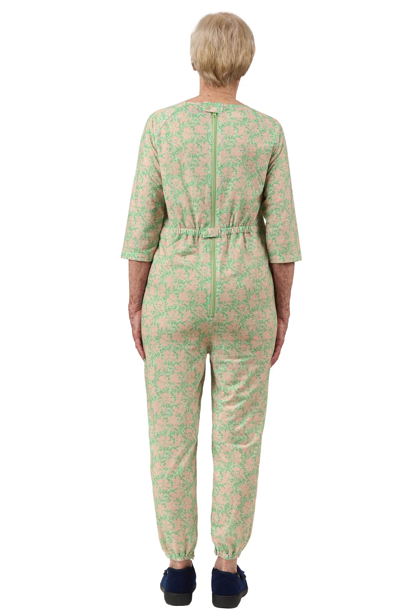 Carrie Jumpsuit Apple Green – Ovidis Adaptive Wear