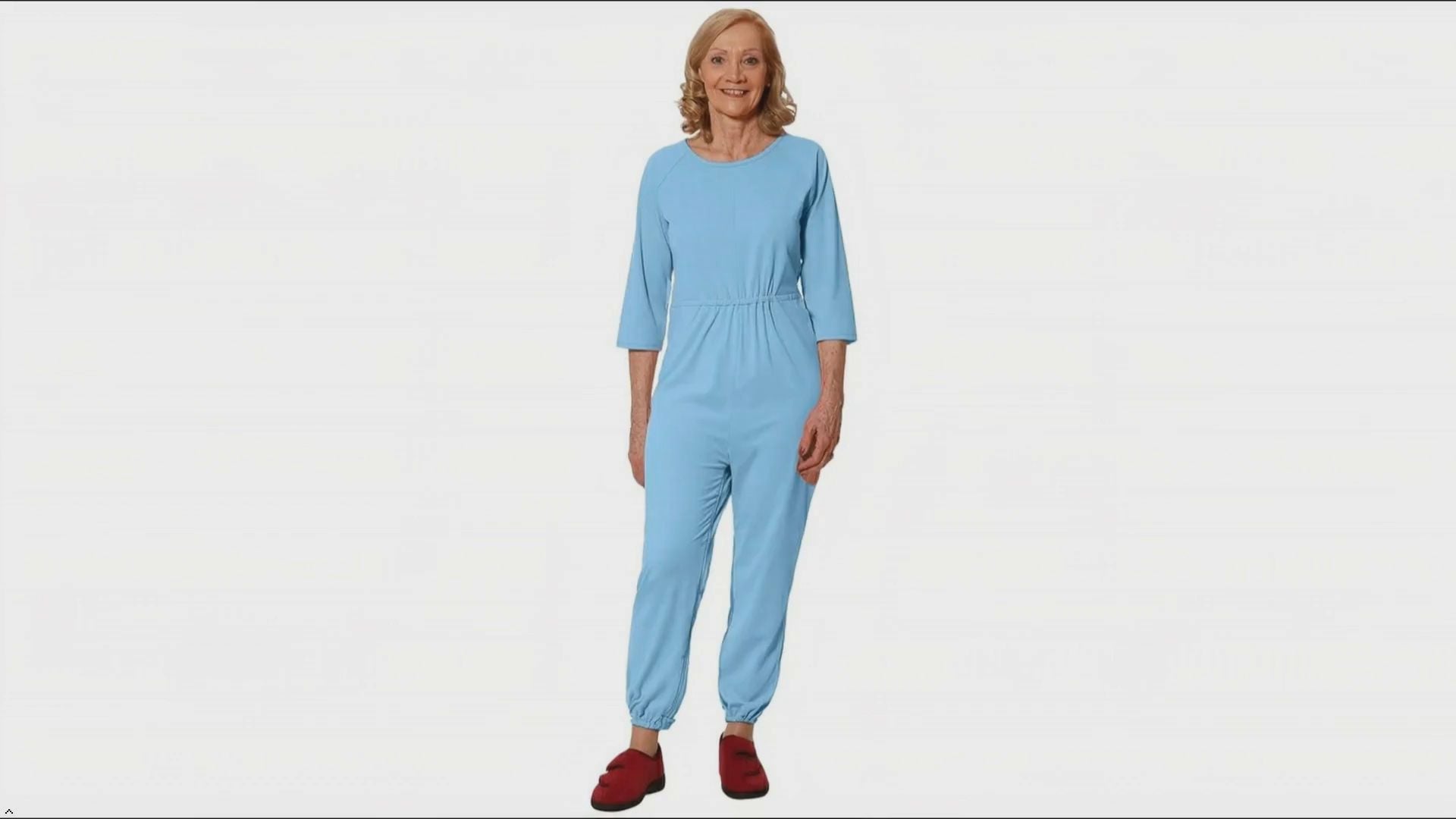 Load video: Carrie Jumpsuit - Blue
