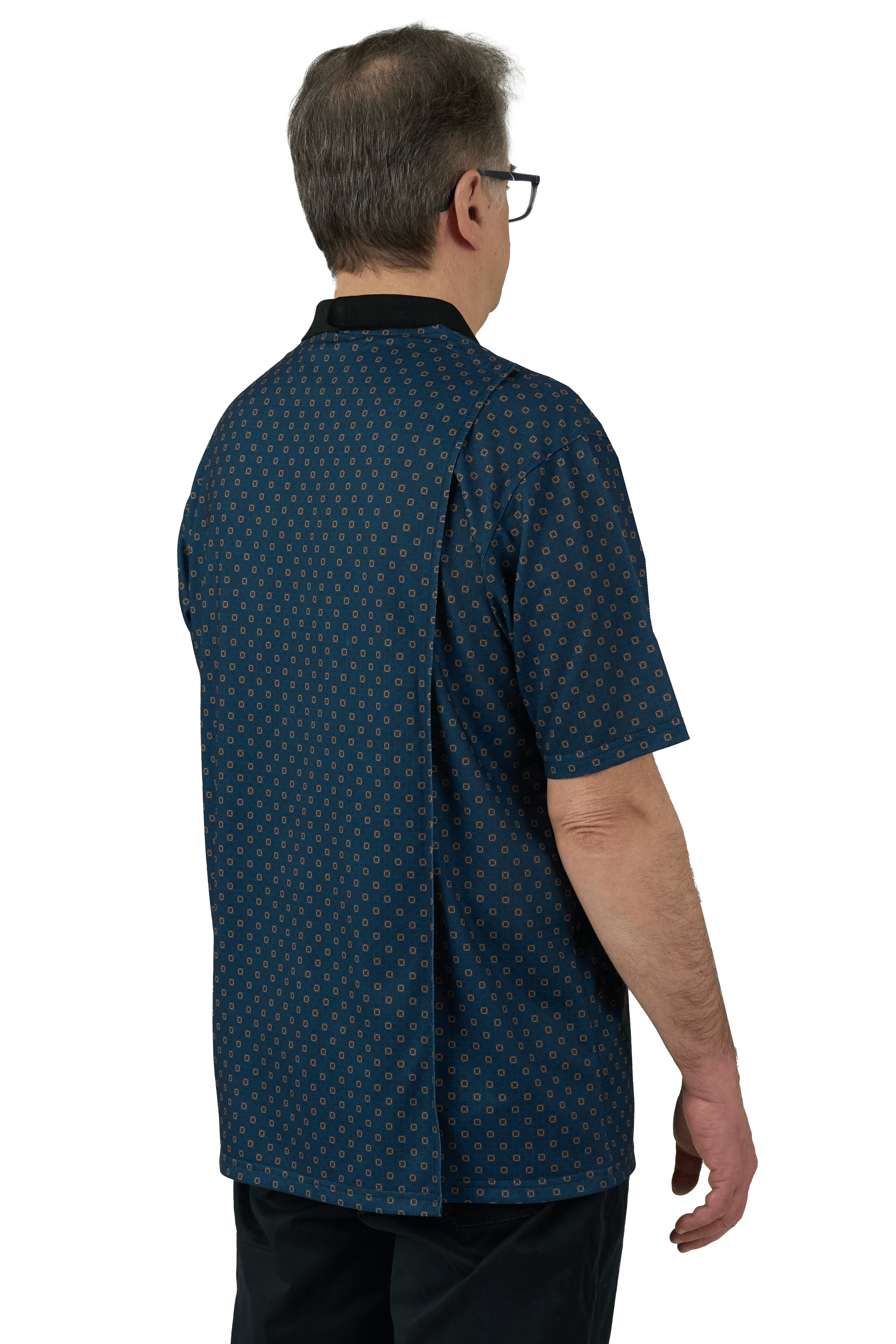 Polo Adapté - Ralfie | Bleu Mystique