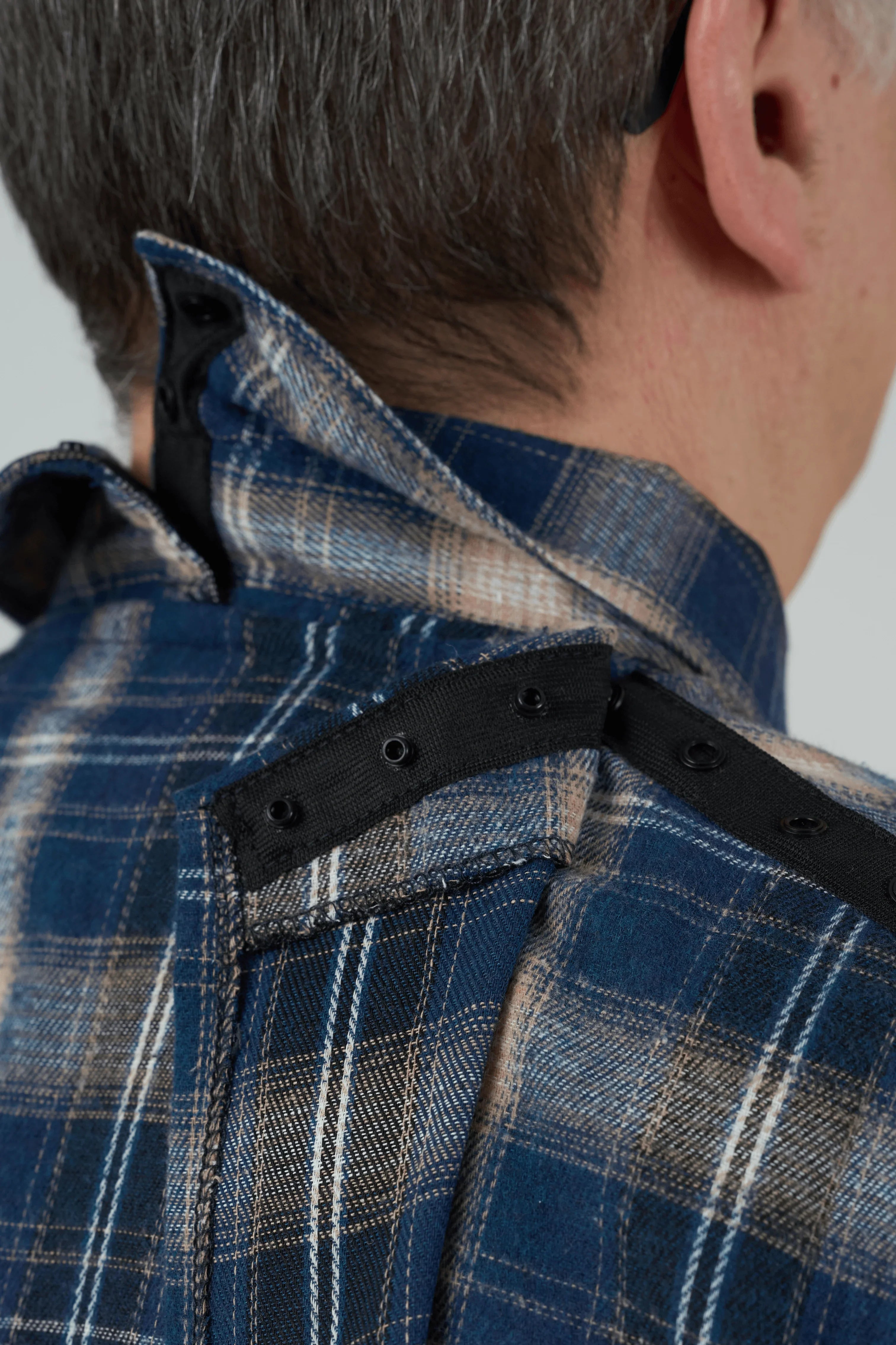 Chemise Adaptée - Theo | Bleue Ardoise