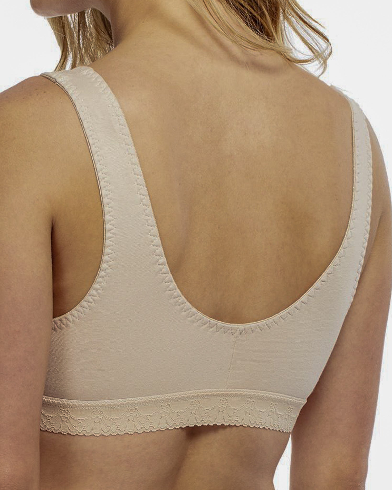 Angel Cotton Bra - Beige