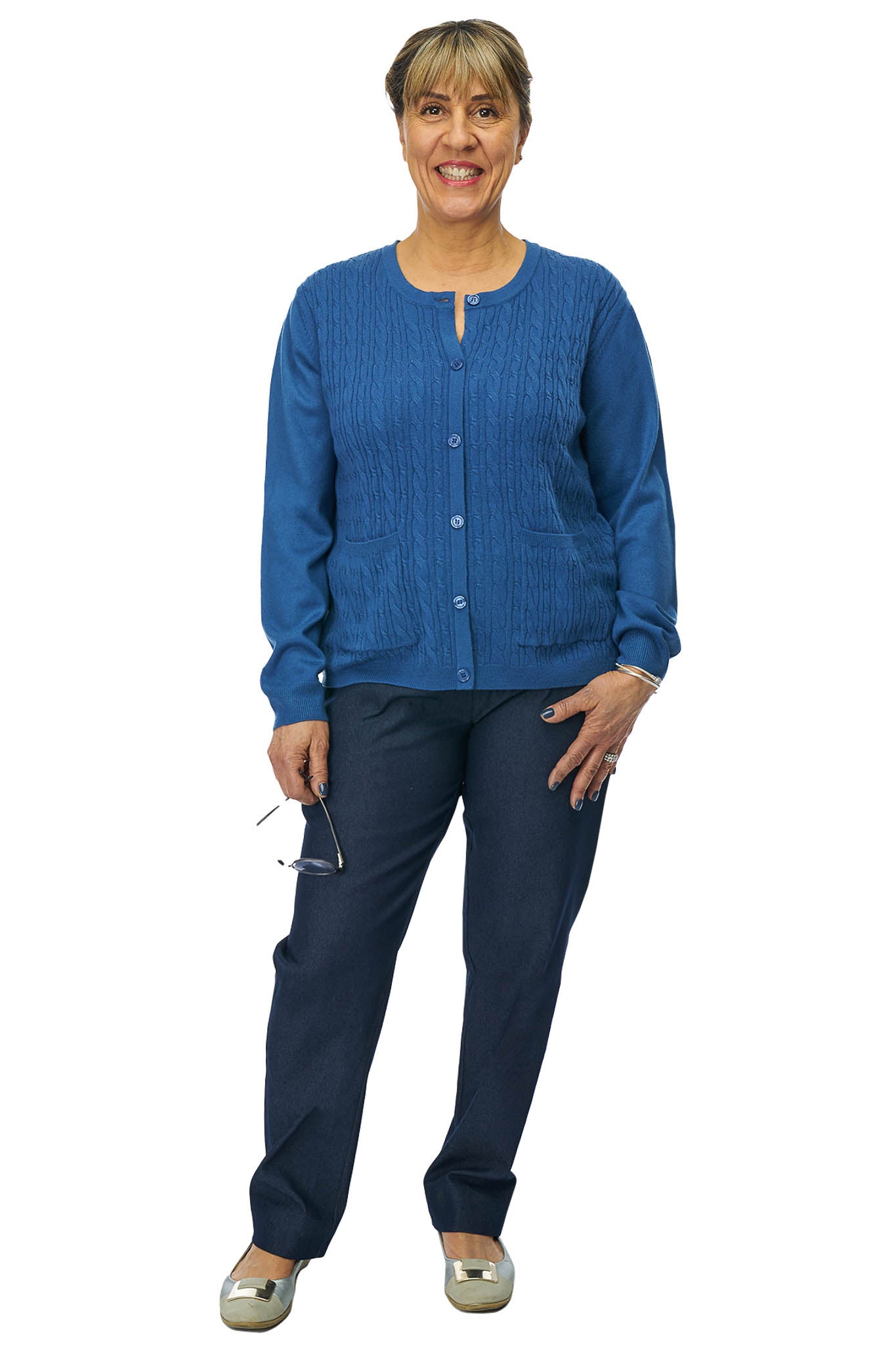 Gillian Cardigan - Blue