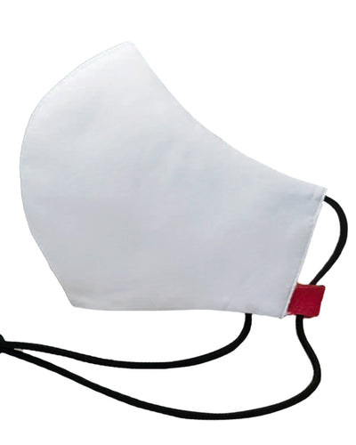 Masque de protection en bambou - Lavable Réutilisable - Blanc