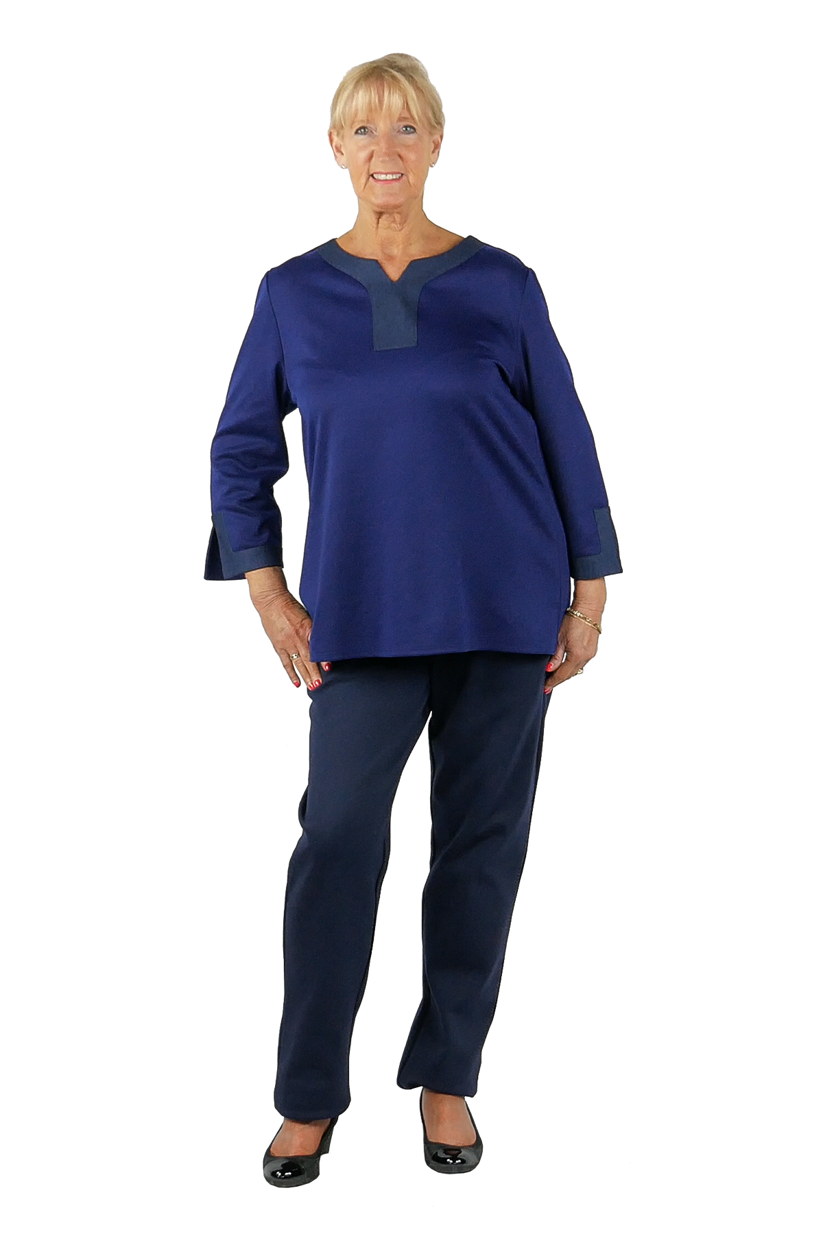 Torie Top - Indigo