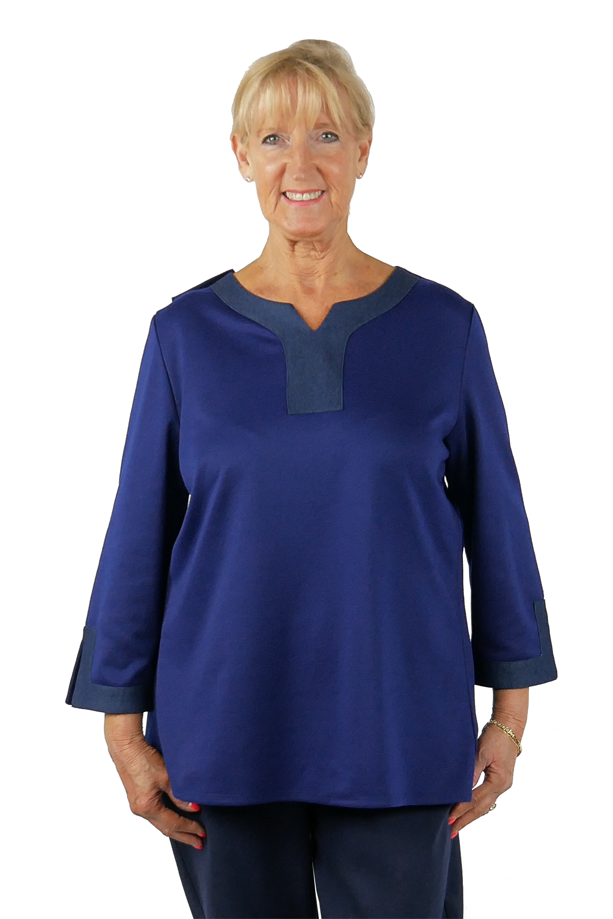 Torie Top - Indigo