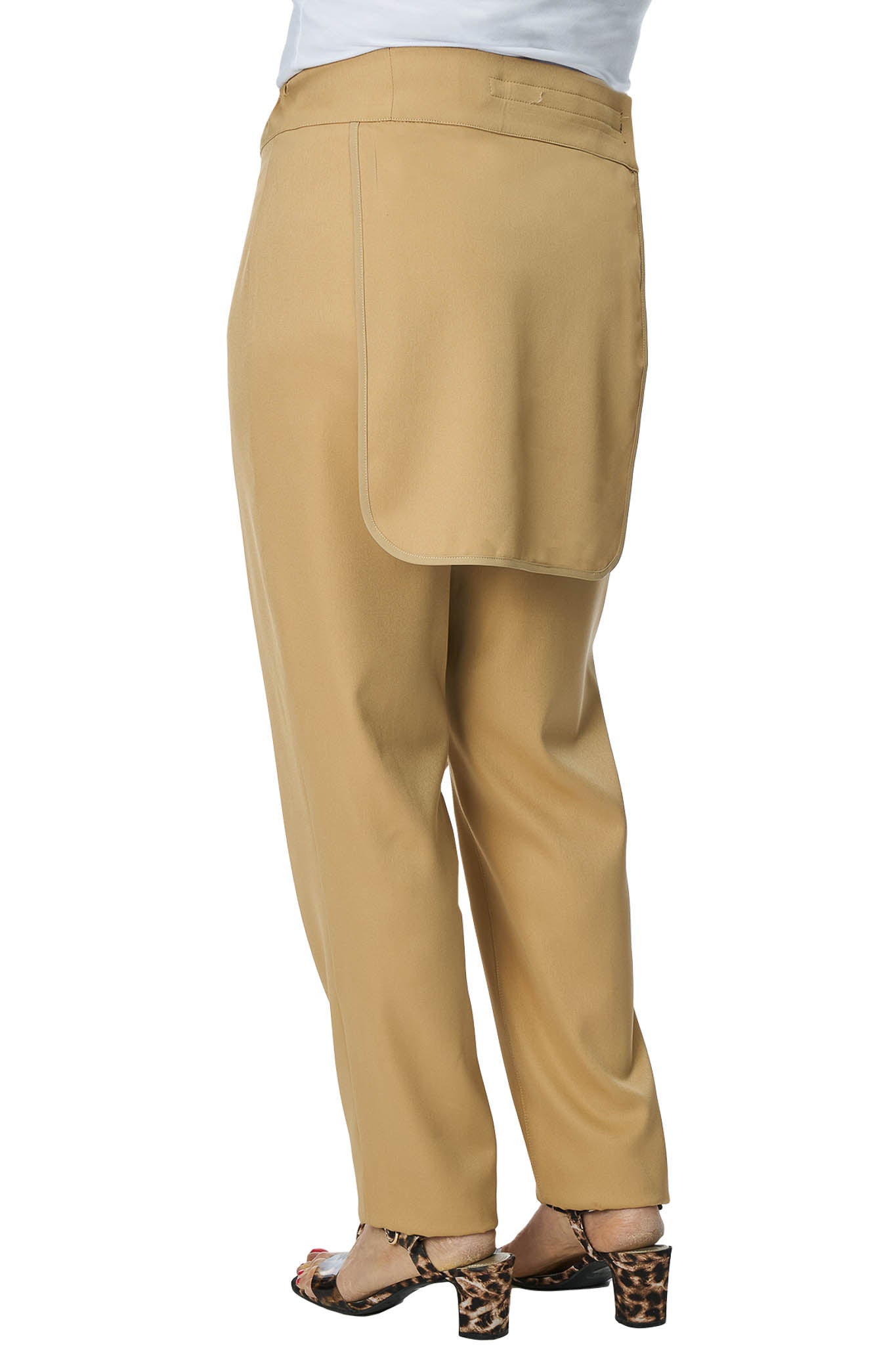 Back-Panel Adaptive Pants - Sara | Caramel