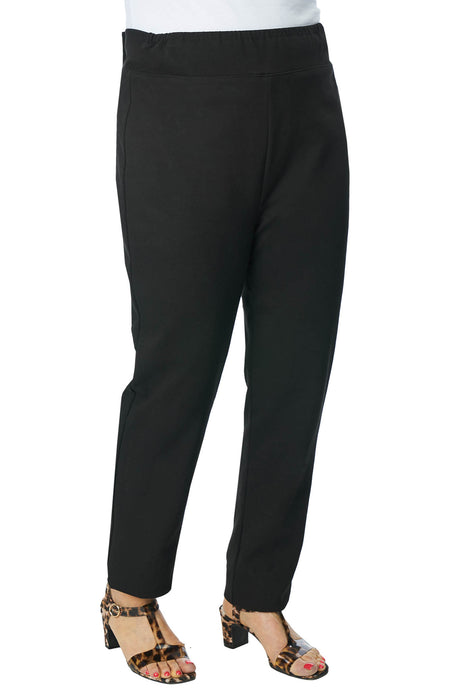 Back-Panel Adaptive Pants - Tricotti | Black