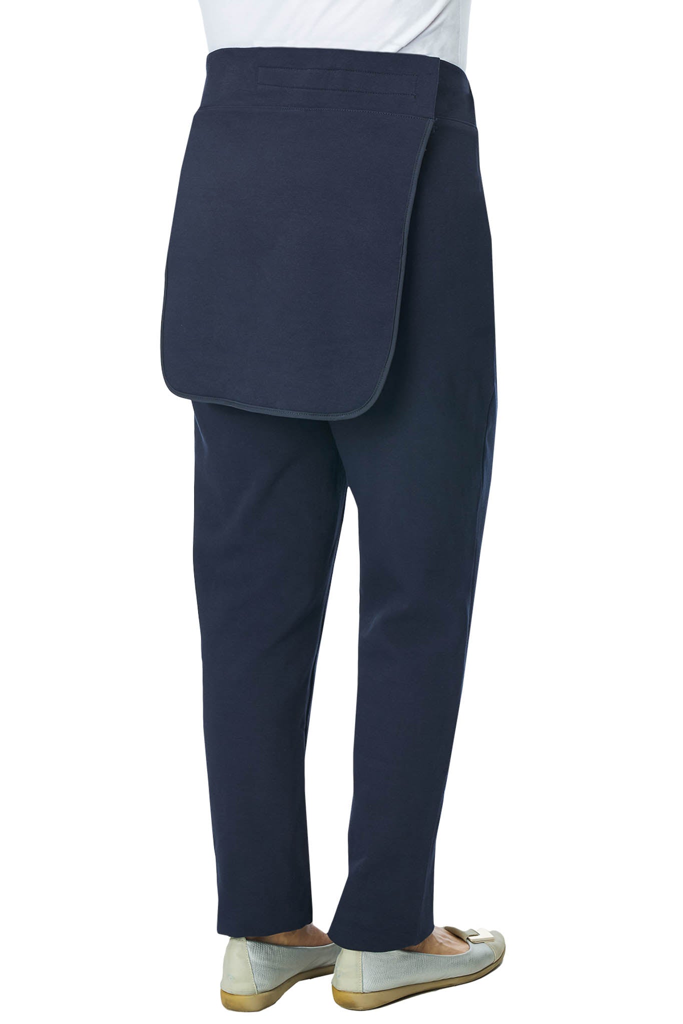 Back-Panel Adaptive Pants - Tricotti | Navy