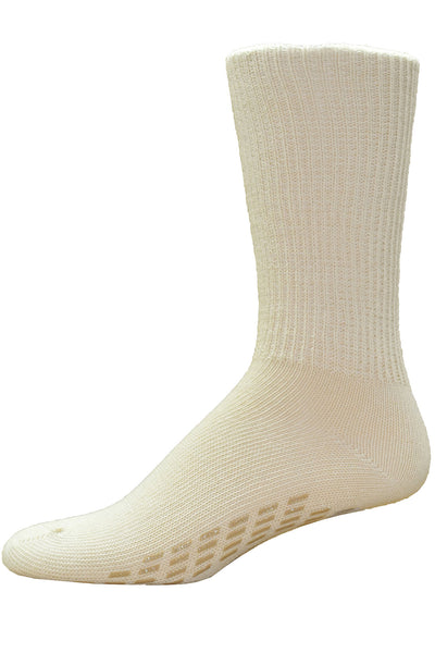 Simcan Anti-Slip Socks - Beige | SureSteps
