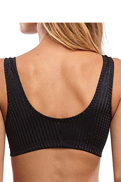 Stella Nylon Bra - Black