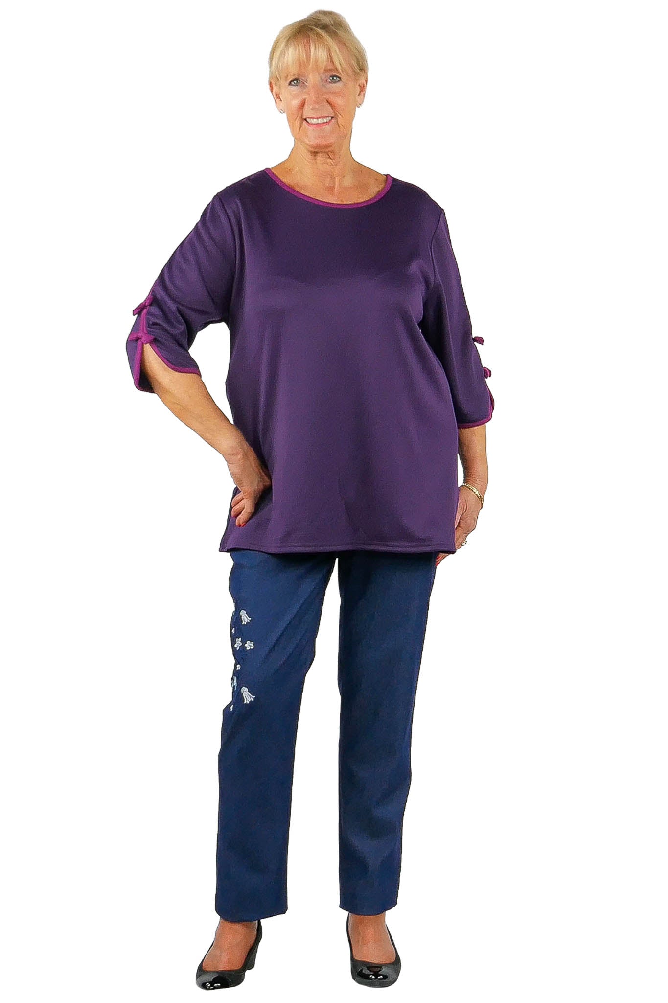 Fanny Top - Plum