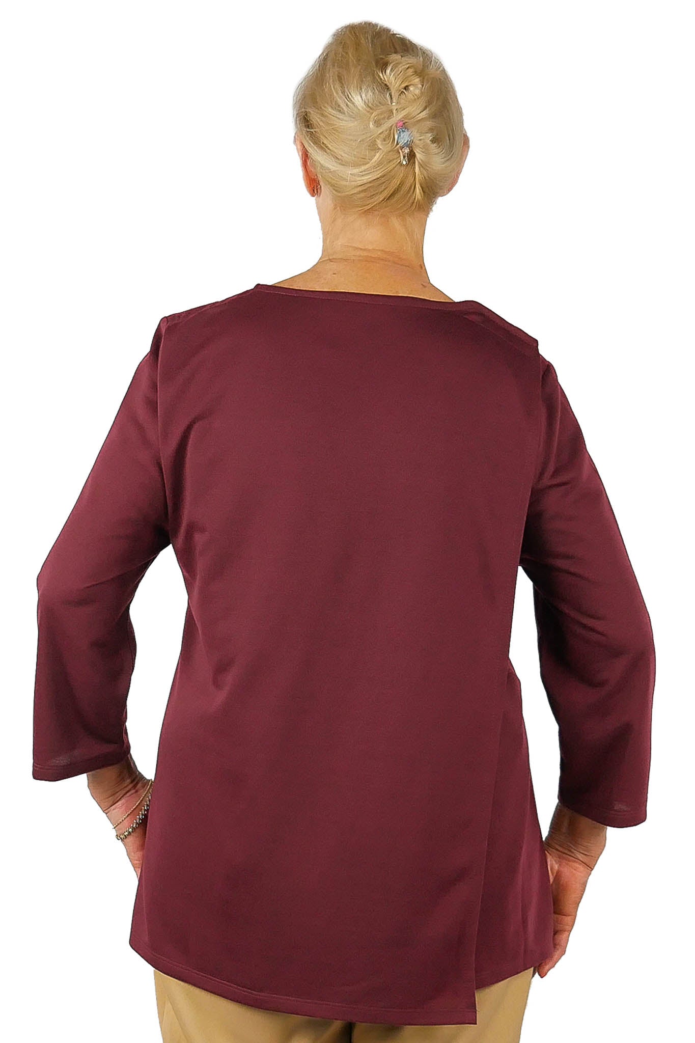 Haley Top - Burgundy