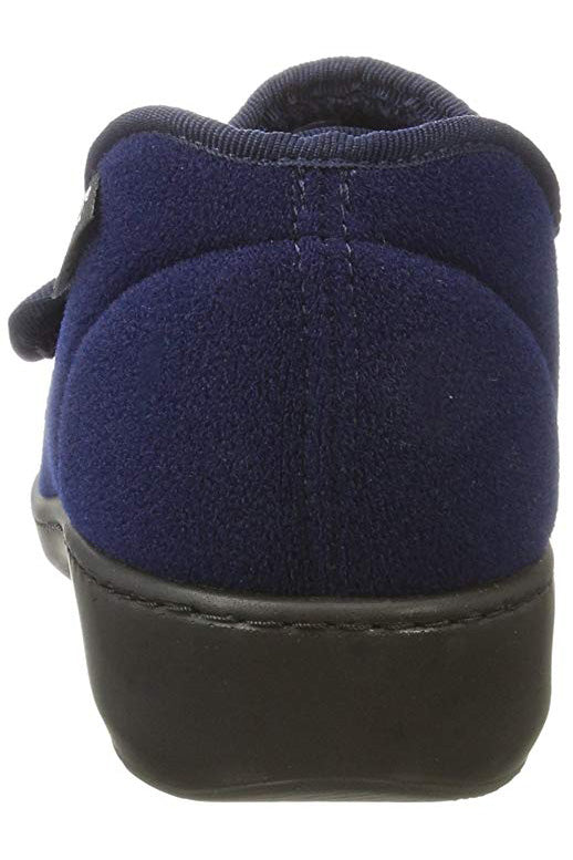 Lacy Slippers - Navy