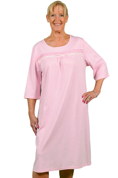 Adaptive Nightgown - Olivia | Pink