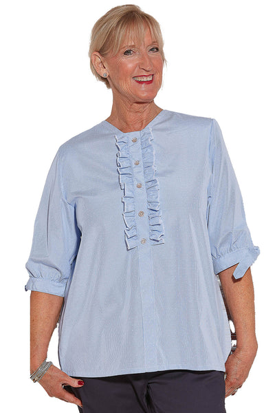 Cardigan Sweater with Pockets Adaptive Clothing for Seniors