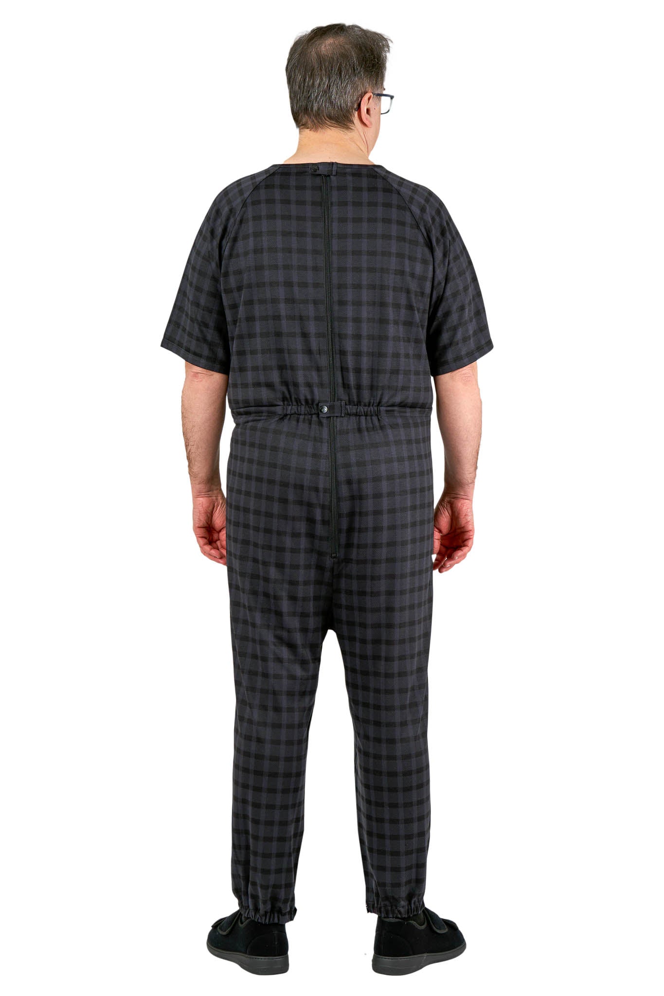 Bobby Jumpsuit - Black Check
