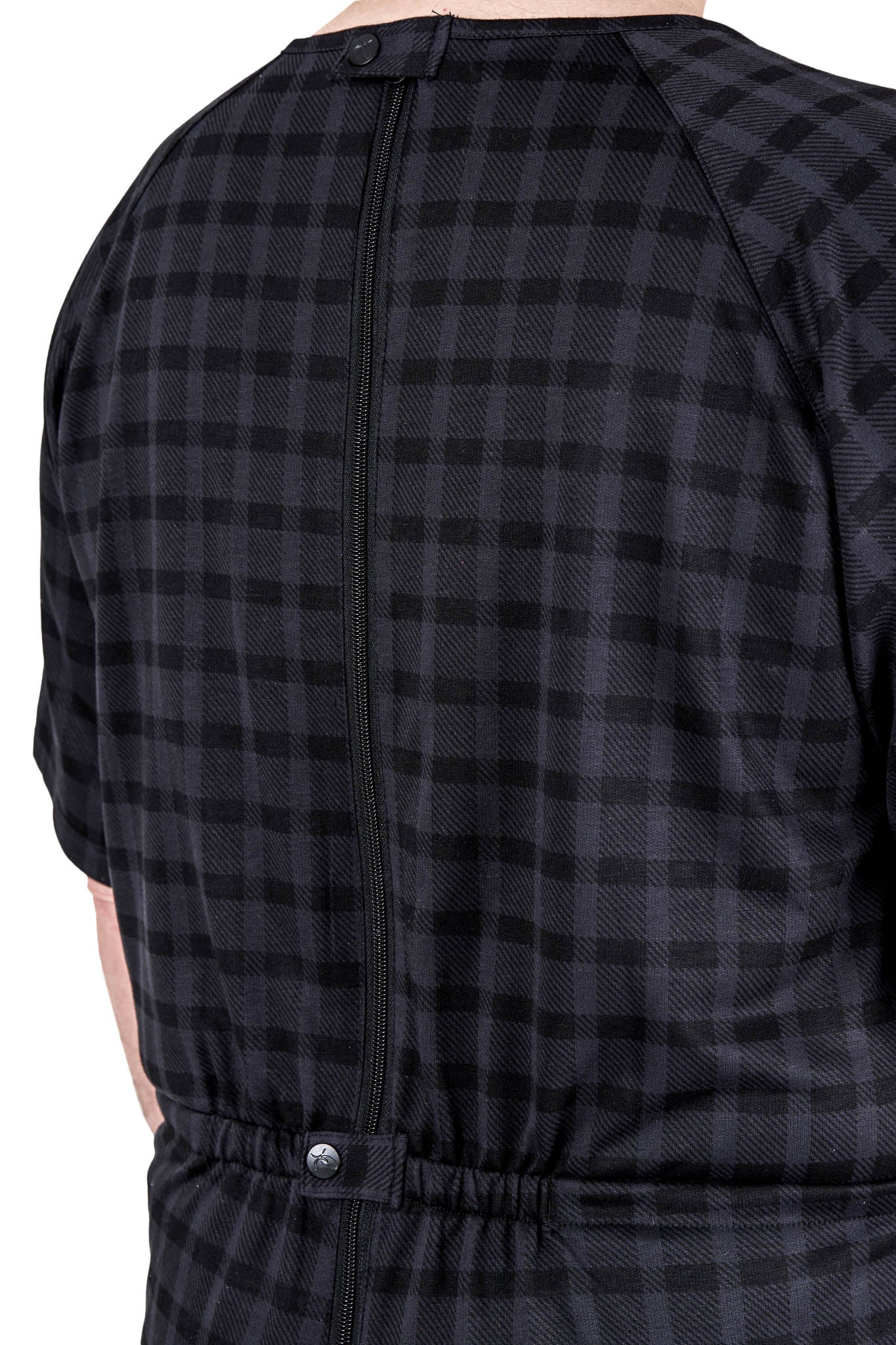 Grenouillère Bobby - Carreaux Noir