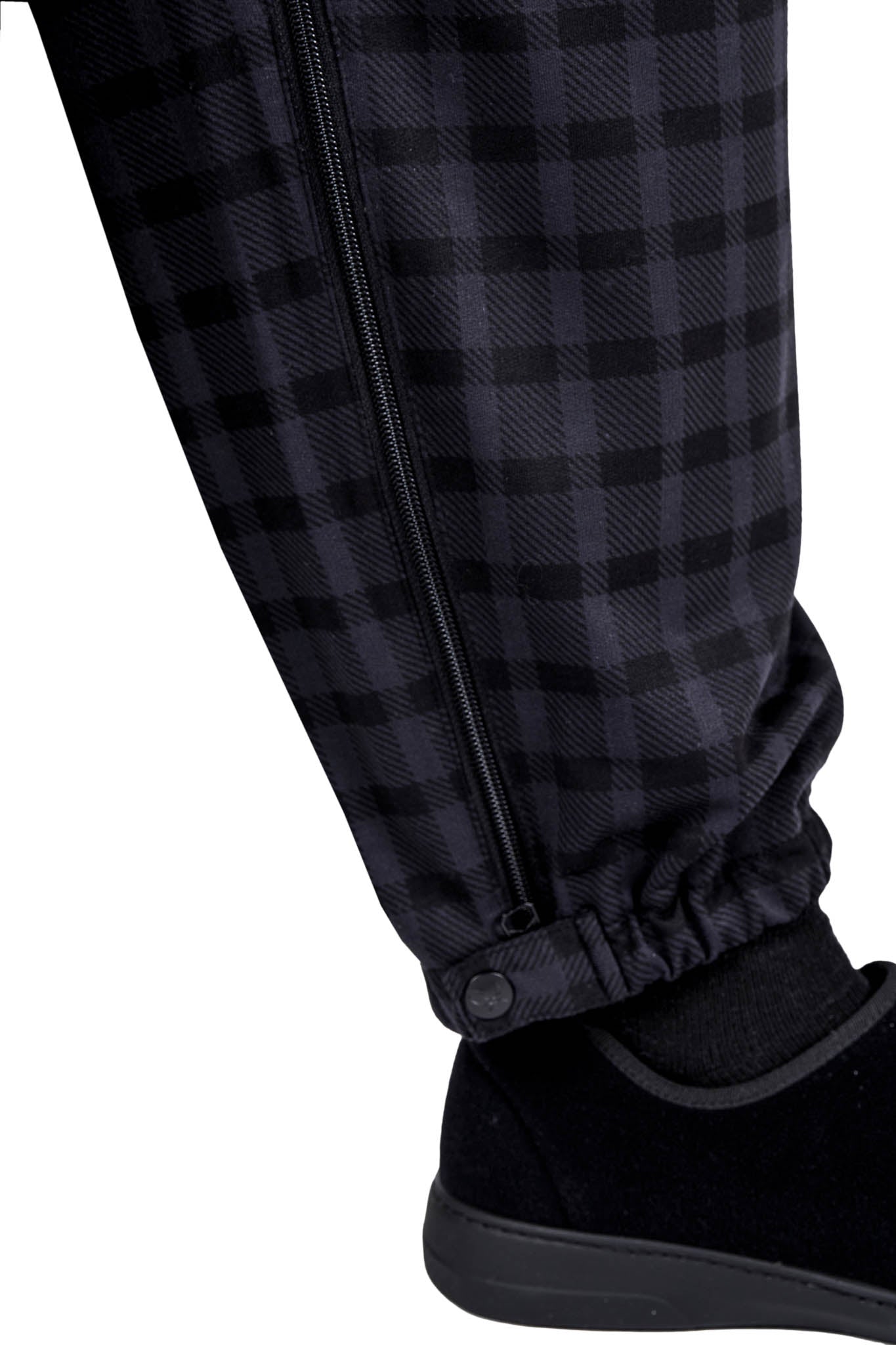 Grenouillère Bobby - Carreaux Noir