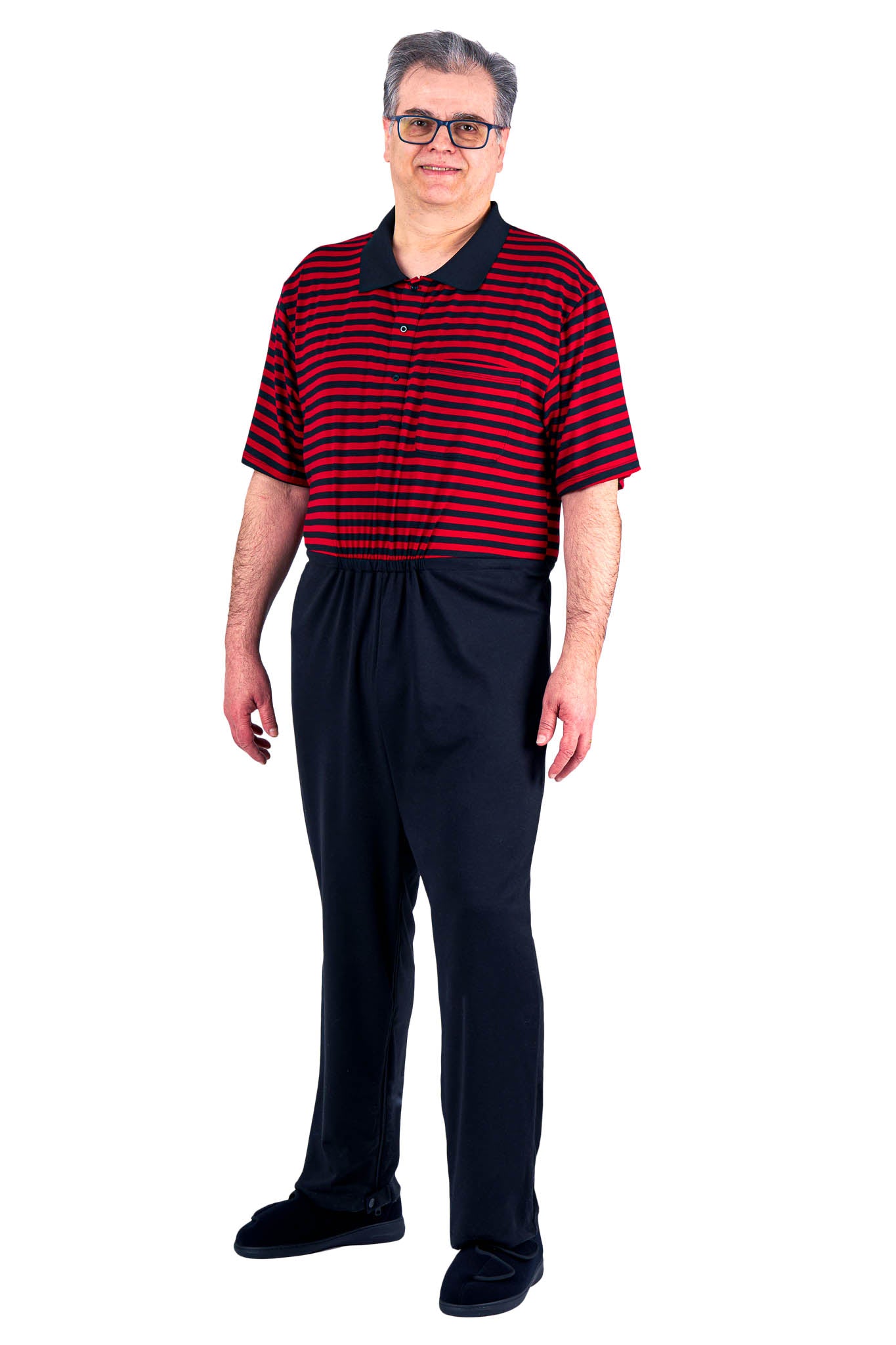 Grenouillère Charly - Rouge