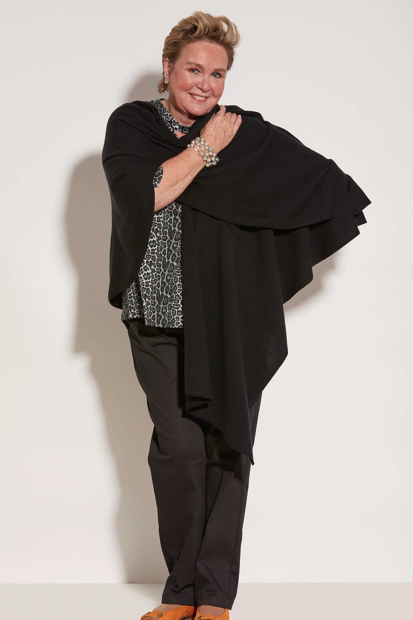 Cashmere Shawl - Black