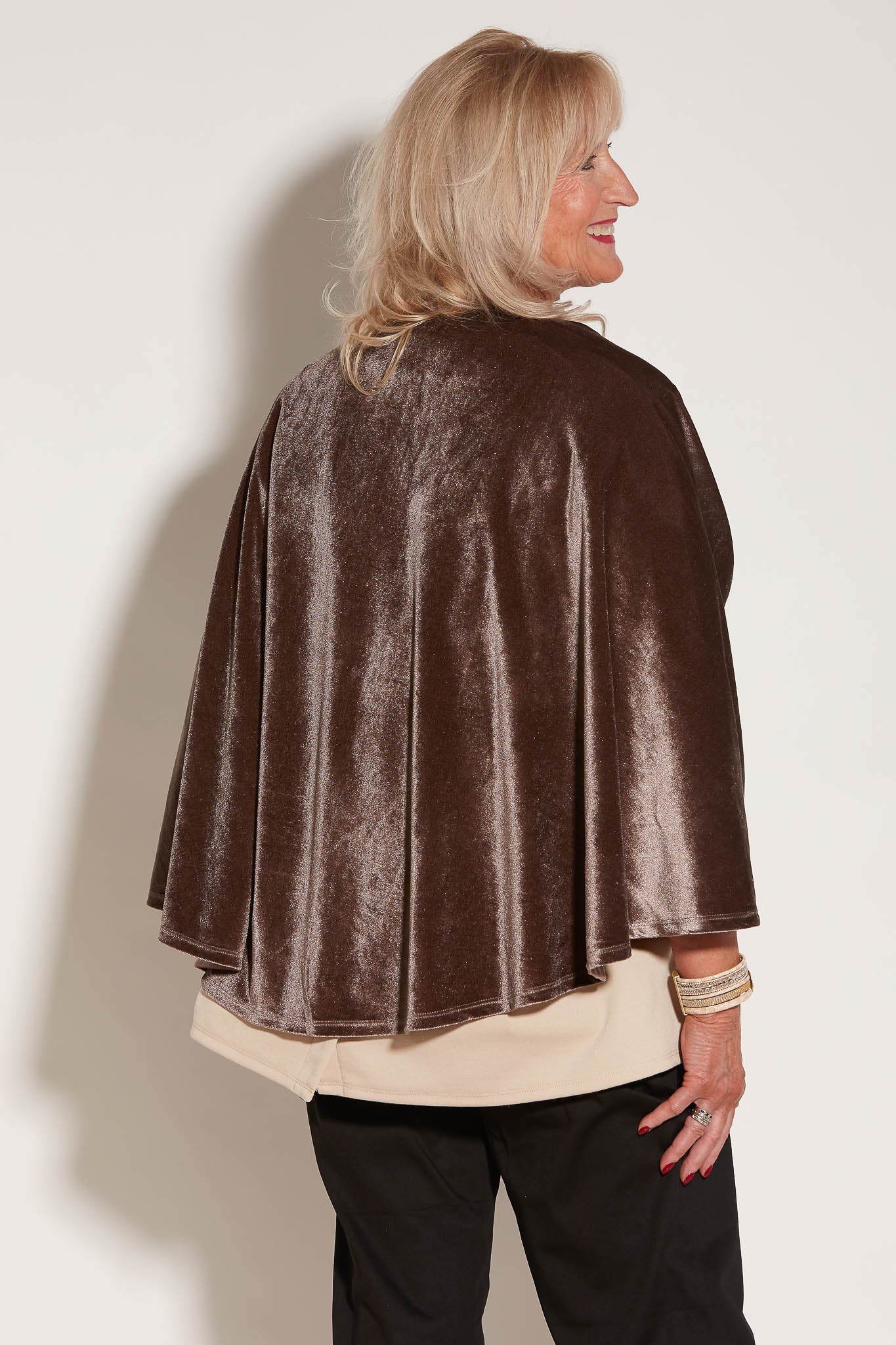 Velvety Shawl - Bronze