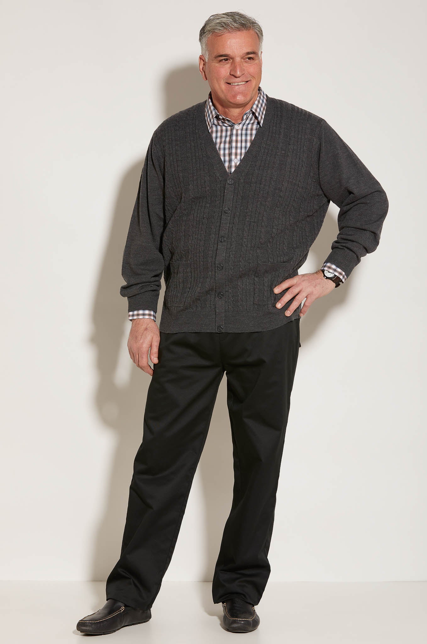 Heritage Cardigan - Grey